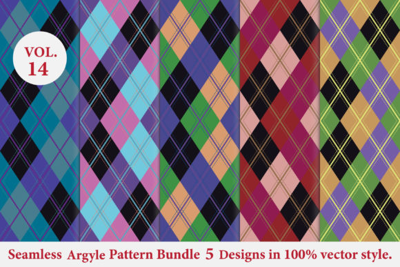Argyle Pattern Bundle 5 Designs Vol.14: A Comprehensive Overview