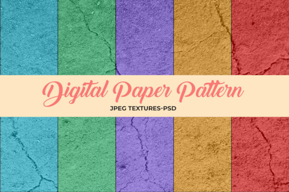 Digital Rough Paper Pattern: A Versatile Design Resource for Creative Projects