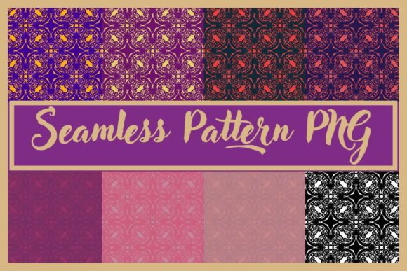 Ornamental Seamless Pattern Set