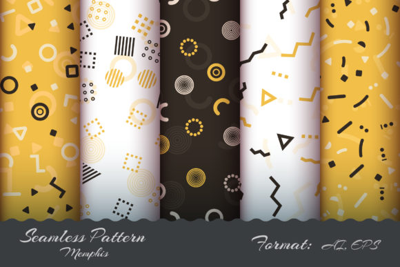Set Retro Memphis: A Bold Design Resource for Creative Professionals