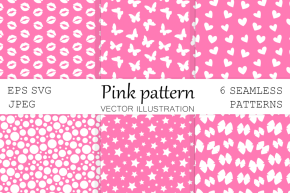 Valentine Day Pattern Baby Girl